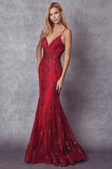 Enchanting Evenings: Shimmering Sequin Mermaid Gown for Unforgettable Occasions