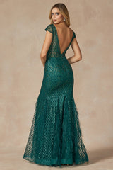 Enchanting Elegance: Shimmering Feather Prom Dress for Unforgettable Moments