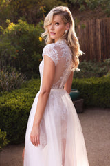 **Evangelina: The Enchanting 2-in-1 Bridal Masterpiece by Allure Bridals**