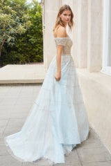 **Everlasting Elegance: Enchanting Beaded Gown for Unforgettable Occasions (W34567)**