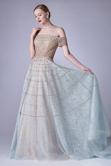 **Everlasting Elegance: Enchanting Beaded Gown for Unforgettable Occasions (W34567)**