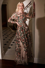 Enchanted Evenings: Shimmering Sequined Gown for Unforgettable Occasions