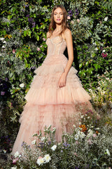 Celestial Couture's Enchanting Strapless Ballgown: A Regal Vision for Unforgettable Moments