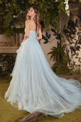 Enchanted Atelier's Butterfly Appliqué Gown: A Majestic Masterpiece for Unforgettable Occasions