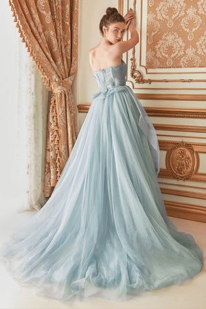 Allure Bridal's Enchanting Butterfly Appliqué Wedding Gown: A Symphony of Elegance