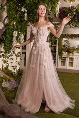 **Allure Bridal's Floral Fantasy: Shimmering Gown for Unforgettable Moments**