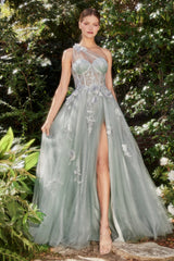 **Allure Bridal: Enchanting Gown with Captivating Embellishments and Shimmering Silhouette**