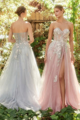 **Everlasting Elegance: Enchanting Sweetheart Gown for Unforgettable Occasions**