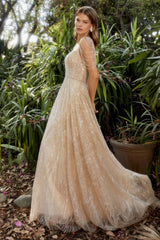 Glamorous Tulle Silhouette Gown by Glamour & Lace: Perfect for Unforgettable Occasions