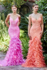 **Enchanting Embroidered Mermaid Dress for Unforgettable Occasions**