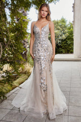 **Allure Bridal: Enchanting Sequin and Lace Mermaid Gown for Unforgettable Occasions**