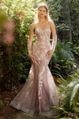 **Allure Bridals: Shimmering Mermaid Gown for Enchanting Occasions**