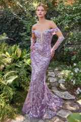 **Allure Couture: Shimmering Masterpiece for Enchanting Occasions**