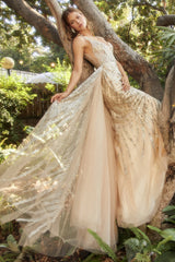 Allure Couture's Enchanting Gown: Sheer Elegance for Unforgettable Occasions