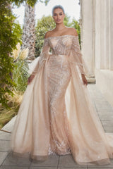 **Allure Couture's Shimmering Sequin Evening Gown: Dance the Night Away in Enchanting Elegance**