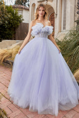 Divine Elegance: Enchanting Tulle Gown for Unforgettable Occasions