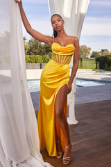 Enchanting Corset Gown for Captivating Moments: Cinderella Divine CD265