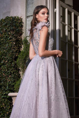 Cinderella Divine B704: Embroidered Elegance for Unforgettable Evenings