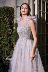 Cinderella Divine B704: Embroidered Elegance for Special Occasions