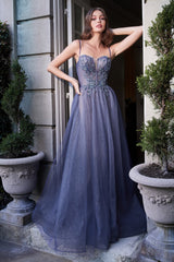 **Cinderella Divine's Enchanting A-Line Gown: Customizable Glamour for Every Occasion**