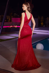 Shimmering Elegance: Cinderella Divine BD4003 Dress for Unforgettable Occasions