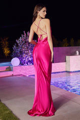 **Allure's Sensual Satin Slip Gown: A Symphony of Elegance and Glamour**