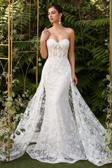 **Cinderella Divine: Enchanting Strapless Gown for Unforgettable Occasions**