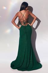 Enchanting Elegance: Cinderella Divine's Shimmering CC2162 Gown for Special Occasions
