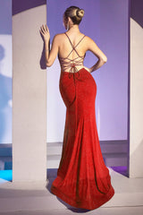 Shimmering Elegance: Cinderella Divine CC2162 Gown for Enchanting Occasions