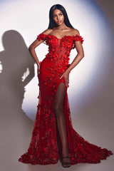 Enchanting Cinderella Divine: Gilded Floral Lace and Shimmering Elegance