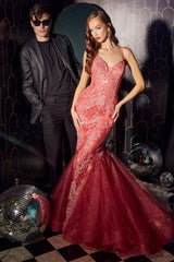 **Shimmering Enchantment: Cinderella Divine Mermaid Gown for Unforgettable Moments**