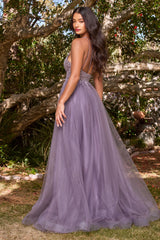Cinderella Divine: Shimmering Beaded Appliqué Dress for Enchanting Occasions