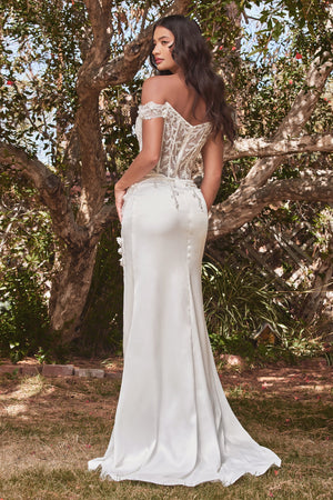 Cinderella Divine's Enchanting Off-the-Shoulder Gown for Unforgettable Occasions