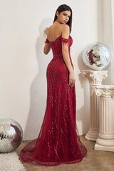 Cinderella Divine: Shimmering Sequin Masterpiece for Unforgettable Occasions (CD0203)
