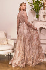 Cinderella Divine CD233: Enchanting Embroidery and Graceful Silhouette for Special Occasions
