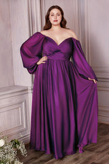 Enchanting Gossamer Elegance: Cinderella Divine's Captivating Gown for Special Occasions