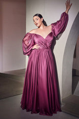 Ethereal Elegance: Cinderella Divine's Captivating CD243C Gown