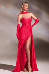 Cinderella Divine's Enchanting Faux Wrap Gown for Unforgettable Occasions