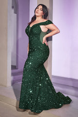 Cinderella Divine: Embroidered Enchantment for Formal Occasions (CD975C)