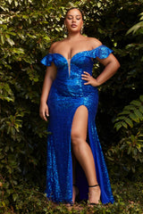 Captivating Sequins and Timeless Elegance: Cinderella Divine CH167C for Your Enchanting Moment