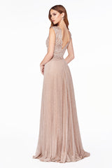 Enchanting Cinderella Divine: Shimmering Beaded Gown for Unforgettable Occasions