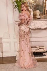 Indulge in Ethereal Elegance: Cinderella Divine's Captivating Mermaid Gown