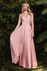 Cinderella Divine 7472: Enchanting Satin Gown for Memorable Occasions