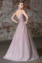**Enchanting Ombre Metallic Gown for Unforgettable Nights**