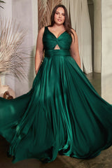 Enchanting Allure: Captivating Satin Dress for Special Occasions
