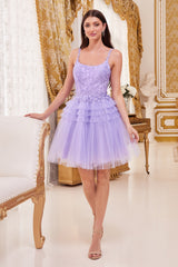 Enchanting Pastel Pleated Dress for Unforgettable Occasions by Cinderella Divine