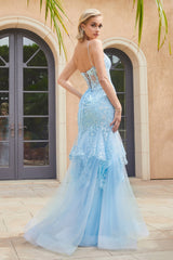 **Cinderella Divine's Dreamy Lace Mermaid Gown: Enchanting Elegance for Special Occasions**