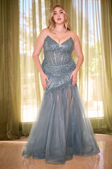 **Cinderella Divine's Enchanting Sequin Mermaid Dress: Shimmer and Shine**