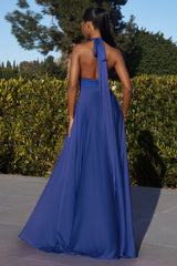 Embrace Timeless Elegance: Cinderella Divine's Infinity Satin A-Line Dress