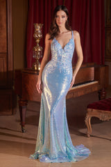 Cinderella Divine's Shimmering Sequined Masterpiece for Captivating Occasions